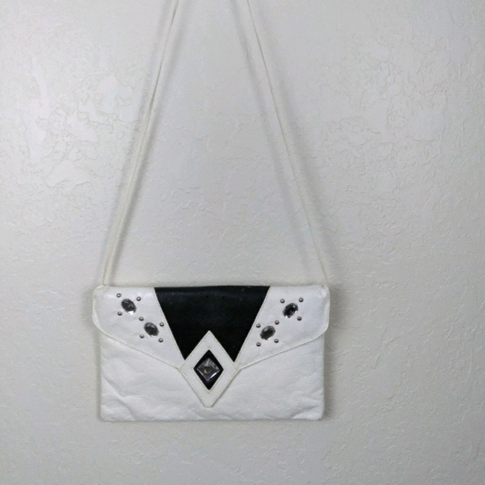 Bassous Vintage Leather Disco Bag